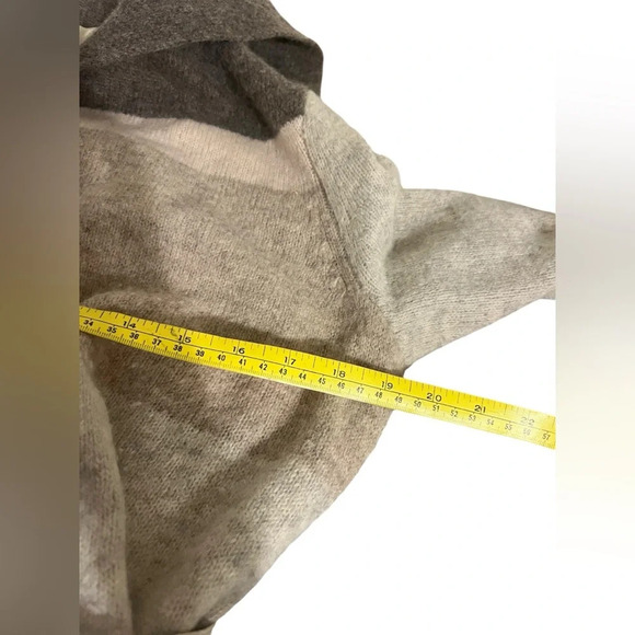 Anthropologie Angel of the North Lambswool Suede Pocket Belted Cardigan Sweater - Picture 9 of 10